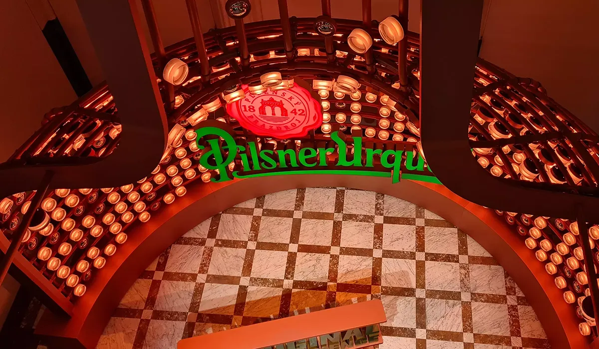 Interactive experience created by Hypsos for Pilsner Urquell