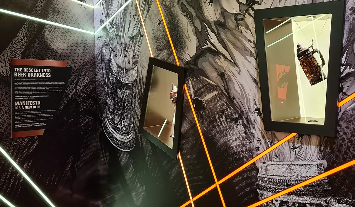 Interactive experience created by Hypsos for Pilsner Urquell