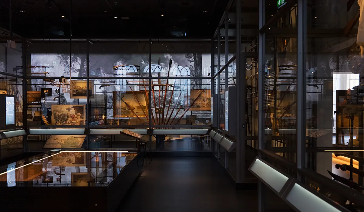 Immersive museum experience at Bronbeek museum, realised by Hypsos
