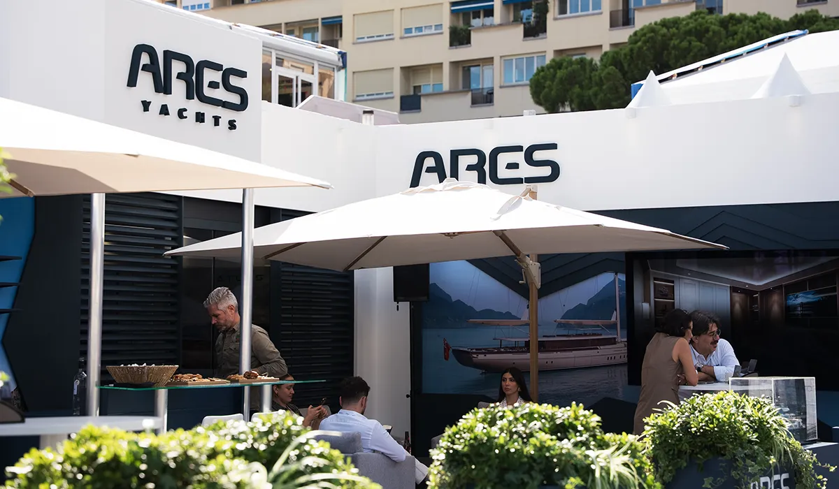 Hypsos event experience for Ares at the Monaco Yacht Show 2025