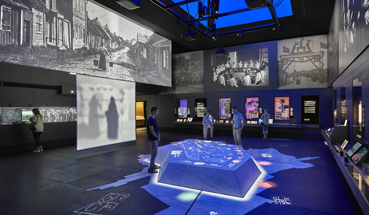 Interactive installation by Hypsos for client Lost Shtetl